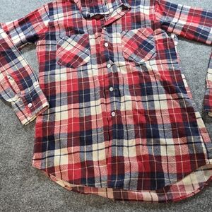 Womens Plaid Button-Down Shirt Bouston Texans Sz S